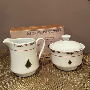 Rosetti The Christmas Collection Sugar & Creamer Set